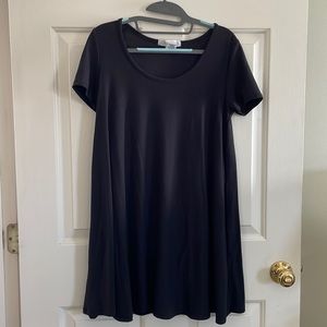 black dress